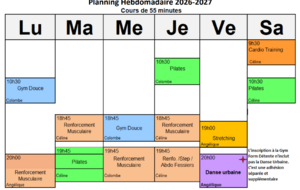 C'est la Rentrée ! Les cours commencent le lundi 7 septembre 2026 !